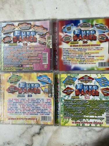 Eurodance numeri - cd, eurodance—