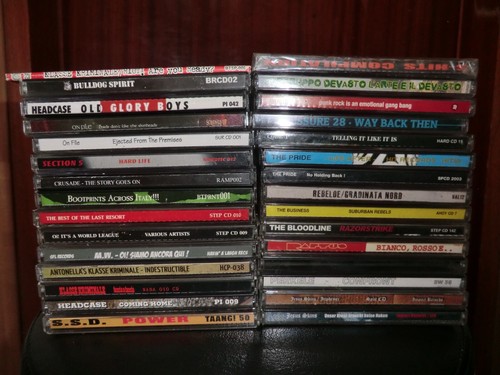 Lotto indie punk oi - cd,